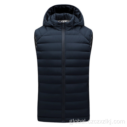 Electric Heating Vest Winter Smart Heating Vest Hooded Detachable USB Thermal Vest Manufactory